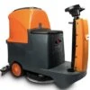 SM70 Ride-On Floor Scrubber, 22" Brush, Floor Scrubber With A Complete Set Of Parts