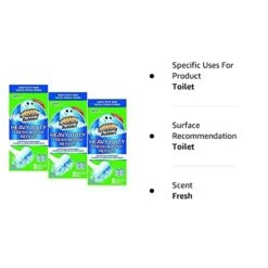 Glade® Scrubbing Bubbles Heavy Duty Refills Fresh Brush Toilet Cleaning System 8 Count Refill (Package Image May Vary) -Household Cleaning Supply Store 419FGXfz2VL