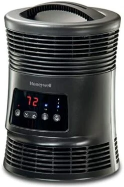Honeywell HHF360V 360 Degree Surround Fan Forced Heater With Surround Heat Output Charcoal Grey Energy Efficient Portable Heater With Adjustable Thermostat & 2 Heat Settings -Household Cleaning Supply Store 419ieYFzILL. AC