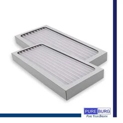 PUREBURG Replacement True HEPA Filter Compatible With Hamilton Beach TrueAir Compact Pet Air Purifiers 04383 04384 04385 04386, Part # 990051000,H13 High-efficiency Air Clean Dust Voc Odor,2-Pack -Household Cleaning Supply Store 41AHDqc12nL