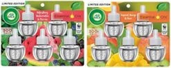 Air Wick Plug In Scented Oil Refill Bundle, 5ct, Fresh Watermelon & Berries, Air Freshener Spring Collection & Air Wick Plug In Scented Oil Refill, Fresh Mango & Kiwi, Essential Oils -Household Cleaning Supply Store 41AeN0ZzUlL. AC