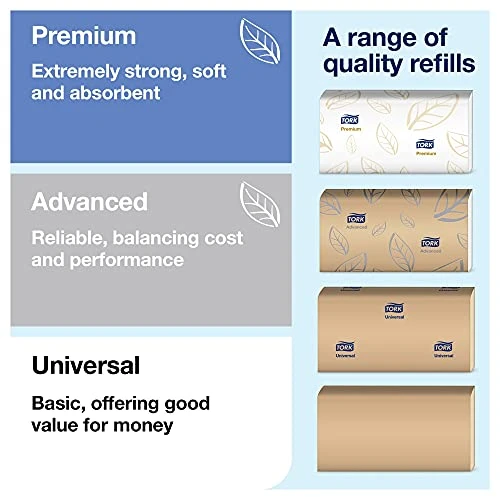 Tork Xpress Multifold Hand Towel Dispenser White H2, Slim, One-at-a-Time Dispensing, Elevation Design, 552020 5 Tork Xpress Multifold Hand Towel Dispenser White H2, Slim, One-at-a-Time Dispensing, Elevation Design, 552020 - Image 3