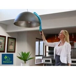 EVERSPROUT Duster 3-Pack | Hand-Packaged Cobweb Duster, Microfiber Feather Duster, Flexible Ceiling Fan Duster | Twists Onto Standard 3/4 Inch Threaded Poles (Pole Sold Separately)(Soft Bristles) -Household Cleaning Supply Store 41CAA87W0dL