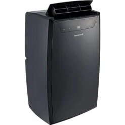 Honeywell Classic Portable Air Conditioner With Dehumidifier & Fan, Cools Rooms Up To 500 Sq. Ft., Black