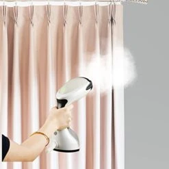 True & Tidy Steamer For Clothes, Portable Handheld Garment Fabric Wrinkles Remover, 30-Second Fast Heat-up, Auto-Off, Large Detachable Water Tank