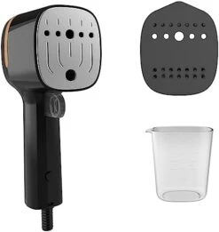 SALAV HS-15A Quicksteam Travel Steamer Portable Handheld Steamer Ideal For Home Or Travel, Fast Heating, Removes Wrinkles On Clothes And Fabrics, No Drip Steam (HS-15A Steamer, Peri) -Household Cleaning Supply Store 41ETKxzbGUL. AC