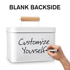 Mustry Dryer Sheet Holder, Decorative Laundry Room Organization Container And Storage, White Farmhouse Laundry Pods Container Holds Over 240 Dryer Sheets And 81 Laundry Pods 13 Mustry Dryer Sheet Holder, Decorative Laundry Room Organization Container And Storage, White Farmhouse Laundry Pods Container Holds Over 240 Dryer Sheets And 81 Laundry Pods -Household Cleaning Supply Store 41EiH6z31PL