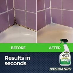 RMR - Tub And Tile Cleaner, Mold & Mildew Stain Remover, Industrial-Strength, No-Scrub Foam Cleaner, Modern Orchard Scent, 32 Fl Oz -Household Cleaning Supply Store 41EwLmUuZ4L