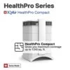 IQAir HealthPro Compact – High-Airflow Medical-Grade Air Purifier With HyperHEPA Filter For Bacteria, Viruses, Airborne Particles, Allergens, Pets, Asthma Triggers, Pollen, Dust, Swiss Made -Household Cleaning Supply Store 41F7ZwgZGbL