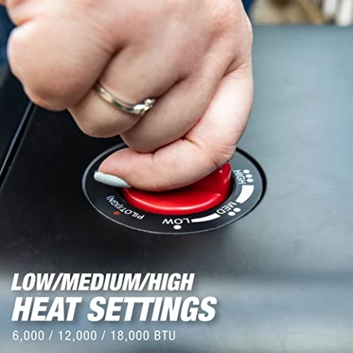 Mr. Heater MH18CH Radiant Cabinet LP Heater,Black 8 Mr. Heater MH18CH Radiant Cabinet LP Heater,Black - Image 6