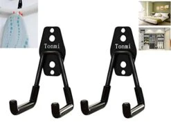 2Pcs Ironing Board Hook Wall Mount, Wall Mount Ironing Board Holder, Ironing Board Hanger Wall Mount, Ironing Board Wall Mount, For Laundry Rooms, Utility Rooms, Closetssaving, No Ironing Board