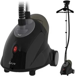 SALAV GS18-DJ Standing Garment Steamer With Roll Wheels For Easy Movement, 1.8L Water Tank For 1 Hour Continuous Steaming, Adjustable Pole For Storage, 1500 Watts -Household Cleaning Supply Store 41FqEWYVxsL. AC