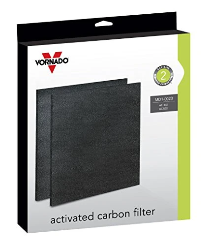 Vornado MD1-0023 Replacement Carbon Filters (2-Pack),Black 3 Vornado MD1-0023 Replacement Carbon Filters (2-Pack),Black