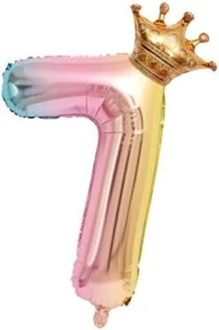 Ntpwenla Aluminum Film 32 Inch Digital Crown Foil Number Balloons Gradient Color Digital Balloon,Baby Birthday Shower Wedding Anniversary Balloon (1) 18 Ntpwenla Aluminum Film 32 Inch Digital Crown Foil Number Balloons Gradient Color Digital Balloon,Baby Birthday Shower Wedding Anniversary Balloon (1) -Household Cleaning Supply Store 41G3ZKBLueL. AC