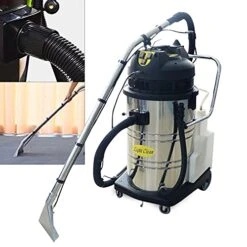 LyeXD 60L Carpet Cleaner Machine Deep Cleaner, 110V Commercial Carpet Cleaning Machine, Sofas Curtains Carpet Shampooer Machine Portable Carpet Cleaner, Floor Scrubber Machine Dust Extractor -Household Cleaning Supply Store 41GWIQNI04L