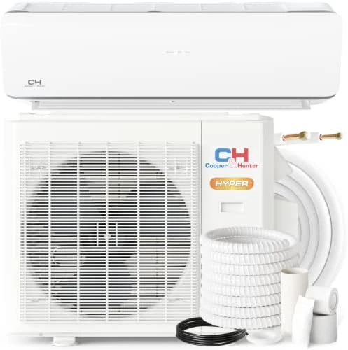 Cooper & Hunter Hyper Heat 12,000 BTU 21 SEER 11 HSPF 230V Ductless Mini-Split Air Conditioners -22F Heat Pump With 16FT Installation Kit 5 Cooper & Hunter Hyper Heat 12,000 BTU 21 SEER 11 HSPF 230V Ductless Mini-Split Air Conditioners -22F Heat Pump With 16FT Installation Kit - Image 3