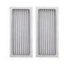 PUREBURG Replacement True HEPA Filter Compatible With Hamilton Beach TrueAir Compact Pet Air Purifiers 04383 04384 04385 04386, Part # 990051000,H13 High-efficiency Air Clean Dust Voc Odor,2-Pack