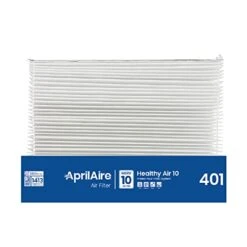 AprilAire 401 Replacement Furnace Filter For AprilAire 2400, Space-Gard 2400 Whole-House Air Purifiers - MERV 10, 16x25x6 Air Filter (Pack Of 1) -Household Cleaning Supply Store 41KKtlToJXL