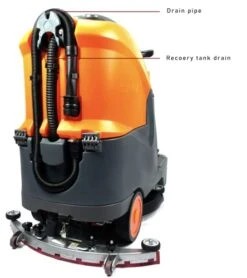 SM70 Ride-On Floor Scrubber, 22" Brush, Floor Scrubber With A Complete Set Of Parts -Household Cleaning Supply Store 41KZGDmFFuL