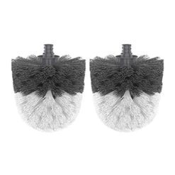 MR.SIGA Premium Toilet Bowl Brush Replacement Head, 2 Pack