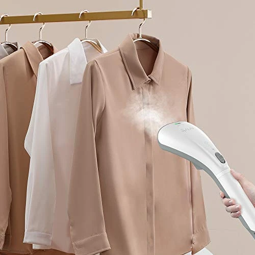 SALAV HS-04/T 1000W Quick Steam Hand Held Garment Steamer With Dual Steam Settings And No-Drip System (Gray) 7 SALAV HS-04/T 1000W Quick Steam Hand Held Garment Steamer With Dual Steam Settings And No-Drip System (Gray) - Image 5