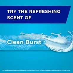 Hefty Ultra Strong Tall Kitchen Trash Bags, Clean Burst Scent, 13 Gallon, 80 Count -Household Cleaning Supply Store 41LsxB21WPS