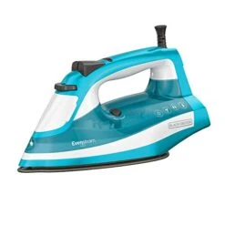 Black & Decker BLACK+DECKER IR16X One-Step Garment Steam Iron With Stainless Nonstick Soleplate, One Size, Turquoise