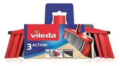 Vileda 142158 3-in-1 Natural Broom( Only Comes With Brush Head No Handle Included)