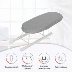 Tabletop Ironing Board, Small Countertop Ironing Board For Sleeve, Collars, Cuffs, Heavy Duty Ironing Board With Folding Legs For Home, Laundry Room, Dorm Use, 10.2x4.3x3.1in(#2) 16 Tabletop Ironing Board, Small Countertop Ironing Board For Sleeve, Collars, Cuffs, Heavy Duty Ironing Board With Folding Legs For Home, Laundry Room, Dorm Use, 10.2x4.3x3.1in(#2) -Household Cleaning Supply Store 41PfN95FduL