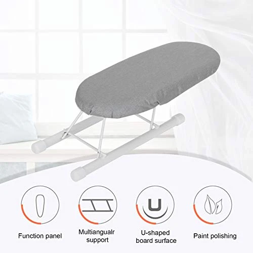 Tabletop Ironing Board, Small Countertop Ironing Board For Sleeve, Collars, Cuffs, Heavy Duty Ironing Board With Folding Legs For Home, Laundry Room, Dorm Use, 10.2x4.3x3.1in(#2) 6 Tabletop Ironing Board, Small Countertop Ironing Board For Sleeve, Collars, Cuffs, Heavy Duty Ironing Board With Folding Legs For Home, Laundry Room, Dorm Use, 10.2x4.3x3.1in(#2) - Image 4