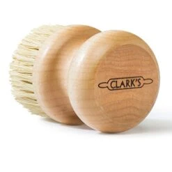 CLARK'S Cutting Board Oil Scrub Brush - Round Wood Applicator For Food Grade Mineral Oil And Wax On Wooden Bamboo, Cast Iron, And Utensils – USA Maple Construction – Kitchen Countertops Food Safe