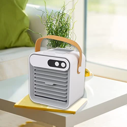 Desktop Air Conditioner, Home Multifunctional Portable 3 Gear Air Conditioner White 4 Desktop Air Conditioner, Home Multifunctional Portable 3 Gear Air Conditioner White - Image 2