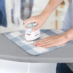 BEAUTURAL Mini Travel Steam Iron For Clothes With Dual Voltage, Non-Stick Soleplate, Anti-Slip Handle, Ideal For Sewing, Quilting And Handcraft -Household Cleaning Supply Store 41SpRwNC9BL