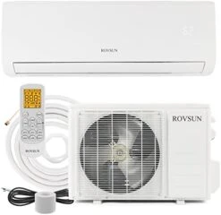 ROVSUN 12,000 BTU Mini Split AC/Heating System With Inverter, 19 SEER 115V Energy Saving Ductless Split-System Air Conditioner With Pre-Charged Condenser, Heat Pump, Remote Control & Installation Kit 16 ROVSUN 12,000 BTU Mini Split AC/Heating System With Inverter, 19 SEER 115V Energy Saving Ductless Split-System Air Conditioner With Pre-Charged Condenser, Heat Pump, Remote Control & Installation Kit -Household Cleaning Supply Store 41SukHB1vYL. AC