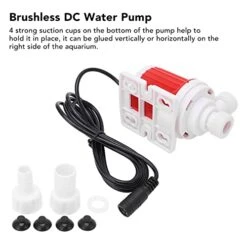Mini Submersible Water Pump, Brushless Circulating Water Pump Silent Mini Submersible Household Pump DC12V 10W 3.3Meter Lift For Aquarium Fish Tank, Pond, Fountain 9 Mini Submersible Water Pump, Brushless Circulating Water Pump Silent Mini Submersible Household Pump DC12V 10W 3.3Meter Lift For Aquarium Fish Tank, Pond, Fountain -Household Cleaning Supply Store 41SvvyRpdcL