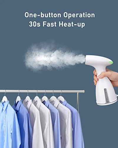 COKUNST Mini Handheld Garment Steamer, 30s Fast Heat-up Steam Iron, Travel Steamer For Clothes With Detachable Water Tank And Static Brush, Mini Clothes Steamer For Home, Travel, Business Trips (120v 800w) 6 COKUNST Mini Handheld Garment Steamer, 30s Fast Heat-up Steam Iron, Travel Steamer For Clothes With Detachable Water Tank And Static Brush, Mini Clothes Steamer For Home, Travel, Business Trips (120v 800w) - Image 4