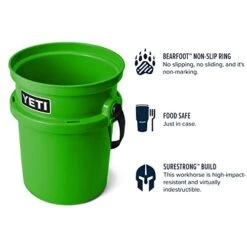 YETI Loadout 5-Gallon Bucket, Impact Resistant Fishing/Utility Bucket, Canopy Green 16 YETI Loadout 5-Gallon Bucket, Impact Resistant Fishing/Utility Bucket, Canopy Green -Household Cleaning Supply Store 41TMYvOAXGL