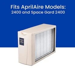 AprilAire 401 Replacement Furnace Filter For AprilAire 2400, Space-Gard 2400 Whole-House Air Purifiers - MERV 10, 16x25x6 Air Filter (Pack Of 1) -Household Cleaning Supply Store 41VFPQnCOoL