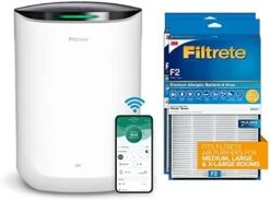 Filtrete Air Purifier, Small/Medium Room True HEPA Filter, Captures 99.97% Of Airborne Particles Such As Smoke, Dust, Pollen, Bacteria, Virus For 150 Sq. Ft., Office, Bedroom, Kitchen And More -Household Cleaning Supply Store 41VqP2UV1rL. AC
