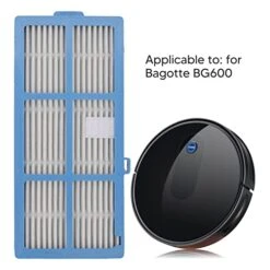 BTIHCEUOT Sweeper Exhaust Filter, Sweeper Filter Set Practical 6PCS For Bagotte BG600 -Household Cleaning Supply Store 41VuufFghmL