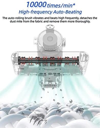 Boreas Handheld Allergen Vacuum Cleaner With UV Sanitizing And Heating For Allergies And Pet, Kills Mite, Virus, Molds, True HEPA And Powerful Suction Removes Hair/Dander/Pollen/Dust (Green) 7 Boreas Handheld Allergen Vacuum Cleaner With UV Sanitizing And Heating For Allergies And Pet, Kills Mite, Virus, Molds, True HEPA And Powerful Suction Removes Hair/Dander/Pollen/Dust (Green) - Image 5