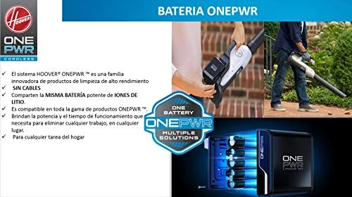 Hoover ONEPWR Hard Surface Sweeper (Battery Sold Separately), BH57220, White 7 Hoover ONEPWR Hard Surface Sweeper (Battery Sold Separately), BH57220, White - Image 5