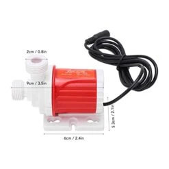 Mini Submersible Water Pump, Brushless Circulating Water Pump Silent Mini Submersible Household Pump DC12V 10W 3.3Meter Lift For Aquarium Fish Tank, Pond, Fountain 13 Mini Submersible Water Pump, Brushless Circulating Water Pump Silent Mini Submersible Household Pump DC12V 10W 3.3Meter Lift For Aquarium Fish Tank, Pond, Fountain -Household Cleaning Supply Store 41WkqFe1sDL