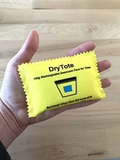 100g Rechargeable Desiccant Pack Of 5 - Moisture Absorbing Bag - Desiccant Dehumidifier For Storage Bins And Totes … -Household Cleaning Supply Store 41YgI37J3ZL