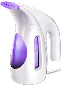 Hilife Steamer For Clothes, Portable Travel Clothing Steamer With 240ml Big Capacity, Strong Penetrating Handheld Garment Steam Iron, Removes Wrinkle, For Home, Office And Travel