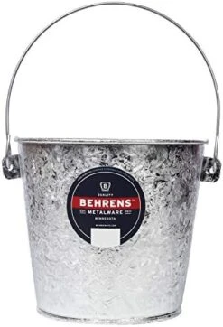 Behrens Hot-Dipped Galvanized Steel Utility Pail, 22-Quart, Assorted -Household Cleaning Supply Store 41YzVwFtmOL. AC