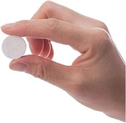 4 Pack Of EZ Towels Compressed Capsule Towel Cloths In Tablet Size Biodegradable, No Chemicals Added - 200 Pieces