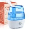 Cool Mist Humidifiers For Bedroom - 2.2L Water Tank, Baby, Office, Quiet Ultrasonic Air Vaporizer, Adjustable Mist Level, 360 Nozzle Rotation, Auto-Shut Off, Large Area Humidifier Easy Fill And Clean