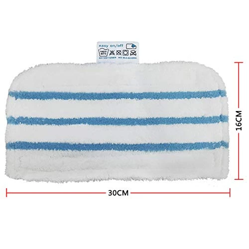 Ugardo 5 Pack Washable Pads Replacement/Compatible For Black + Decker Steam Mop Compatiable 1600 Series, HSMC1300FX HSMC1321 HSMC1361SGP BDH1855SM BDH1760SM BDH1765SM BDH1720SM BDH1725SM 4 Ugardo 5 Pack Washable Pads Replacement/Compatible For Black + Decker Steam Mop Compatiable 1600 Series, HSMC1300FX HSMC1321 HSMC1361SGP BDH1855SM BDH1760SM BDH1765SM BDH1720SM BDH1725SM - Image 2