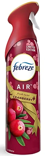 Febreze Air - Air Freshener Spray - Fresh-Twist Cranberry - Limited Edition Holiday Collection 2020 - Net Wt. 8.8 OZ (250 G) Per Bottle - Pack Of 3 Bottles 5 Febreze Air - Air Freshener Spray - Fresh-Twist Cranberry - Limited Edition Holiday Collection 2020 - Net Wt. 8.8 OZ (250 G) Per Bottle - Pack Of 3 Bottles - Image 3
